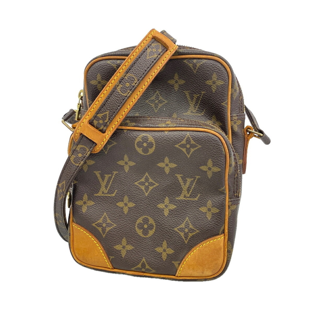 Louis Vuitton Monogram Amazon Shoulder Bag M45236 Brown Women's